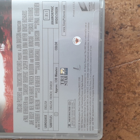 Sony PSP Movie "Starship Troopers". - Picture 4 of 4